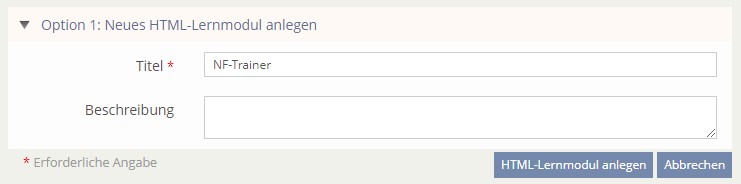 Lernmodul-Create