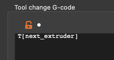 Tool Change G-Code